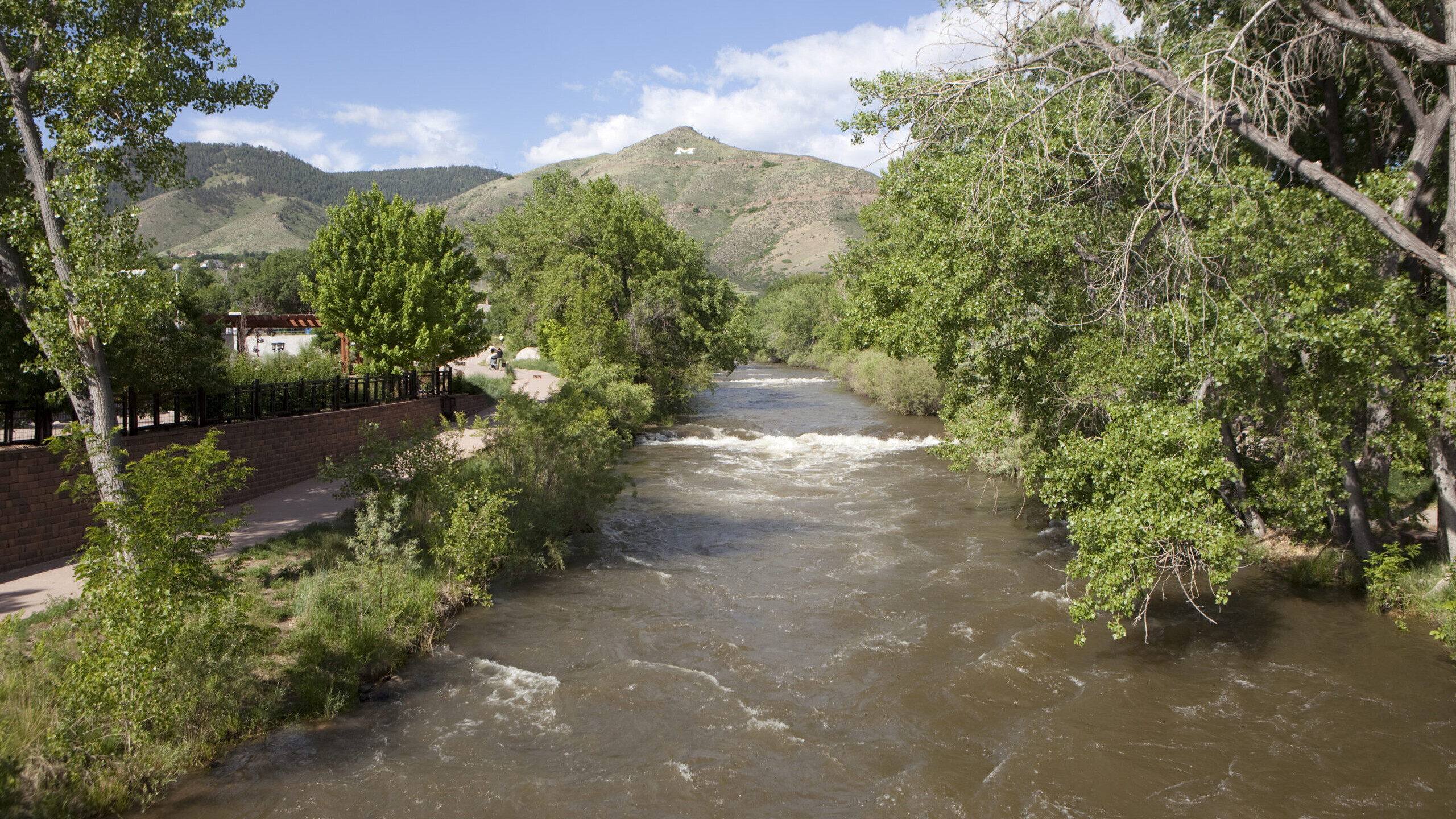 Clear Creek river